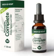 Medihemp 10 Complete naturalny olejek CBD/CBDa z ekstrakcji CO2 30 ml BIO
