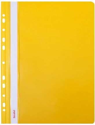 Biurfol Skoroszyt Plastikowy A4 Miękki Z Perforacją Żółty