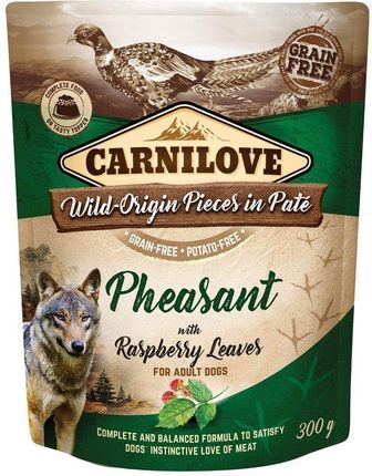 Carnilove Dog Pouch Pheasant&Raspberry 300G