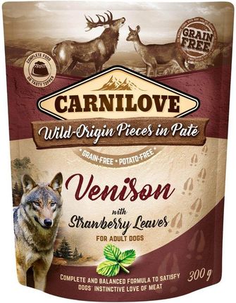 Carnilove Dog Pouch Venison&Strawberry 300G