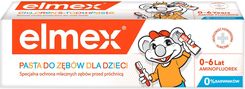 elmex pasta do zębów dla dzieci 0-6 lat z aminofluorkiem 50 ml