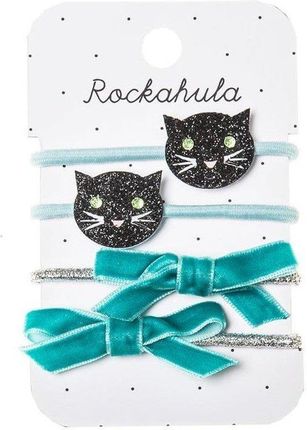 ROCKAHULA KIDS - GUMKI DO WŁOSÓW BLACK CATS PONIES
