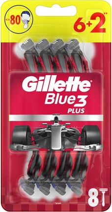 Gillette Blue3 Nitro Jednorazowa maszynka do golenia 6+2 sztuki