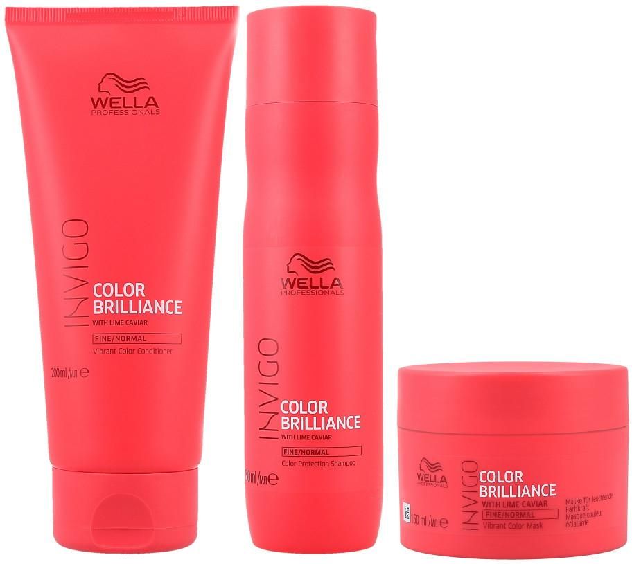 Zestaw Dla Kobiety Wella Professionals Invigo Color Brilliance Zestaw ...