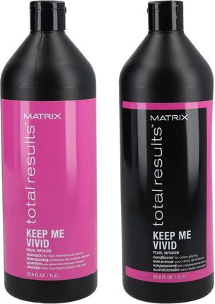MATRIX TOTAL RESULTS KEEP ME VIVID do włosów farbowanych Szampon  1000ml + Odżywka 1000ml