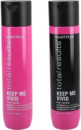 MATRIX TOTAL RESULTS KEEP ME VIVID do włosów farbowanych Szampon  300ml + Odżywka 300ml