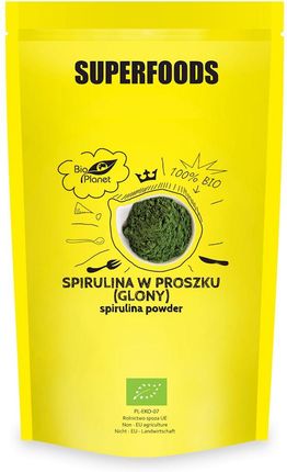 Bio Planet Superfoods Spirulina W Proszku Bio 600G