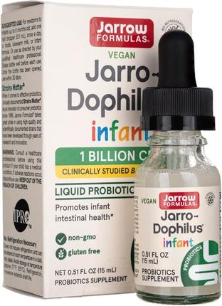 Jarrow Formulas Jarro-Dophilus Infant Probiotyk Dla Niemowląt I Dzieci 15Ml