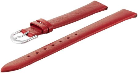 Skórzany pasek do zegarka 14 mm Bisset BS212 14/12 Red - odcienie czerwonego