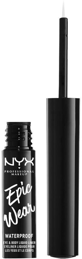 i White - ml Liner Professional na Wear Opinie 3,5 Makeup Eye 04 Liquid Epic Body Waterproof NYX & ceny