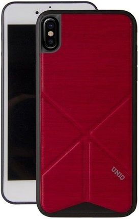 UNIQ ETUI TRANSFORMA LIGNE IPHONE X/XS CZERWONY/FIRE RED