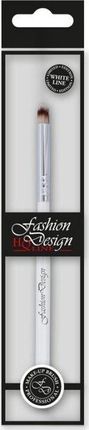 Top Choice Top Choice Fashion Design Pędzel do nakładania cieni White Line 37238  1szt