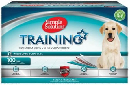 Simple Solution Puppy Training Pads Podkłady 100Szt 55X56Cm