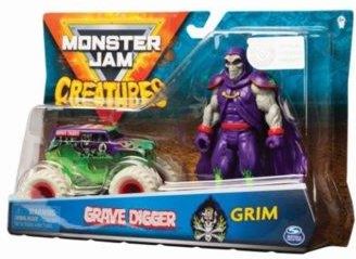 Spin Master Pojazd z figurką Grave Digger Monster Jam