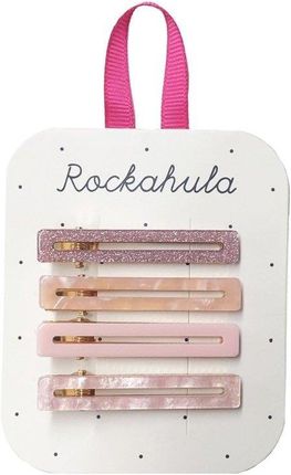 Rockahula Kids Spinki Do Włosów Retro Bar Pink