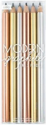 Kolorowe Baloniki Ołówki Modern Graphite (6Szt)