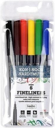 Koh-I-Noor Cienkopisy 6 Kolorów Kohinoor