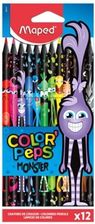 Zdjęcie Maped Kredki Colorpeps Monster Trójkątne 12 Kol - Pszczyna