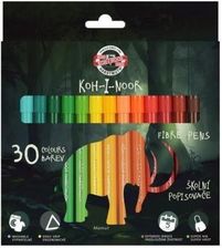 Zdjęcie Koh-I-Noor Flamastry Dino 30 Kolorów Kohinoor - Skępe