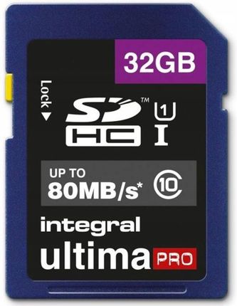 Integral Sdhc/xc 32GB 80MB/s Class 10