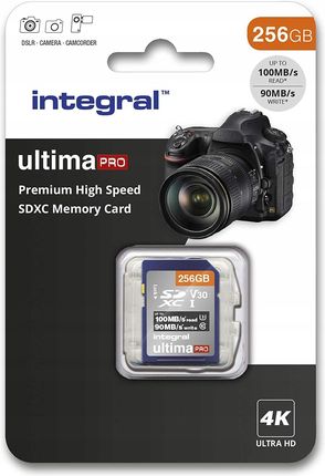 Integral Sdxc 256 GB UHS-I U3 C10