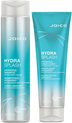 Joico HydraSplash Zestaw nawilżający nieobciążający cienkich włosów szampon 300ml + odżywka 250ml