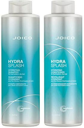 Joico HydraSplash Zestaw nawilżający nieobciążający cienkich włosów szampon 1000ml + odżywka 1000ml