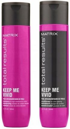 Matrix Total Results Keep Me Vivid zestaw chroniący kolor  szampon 300ml + odżywka 300ml
