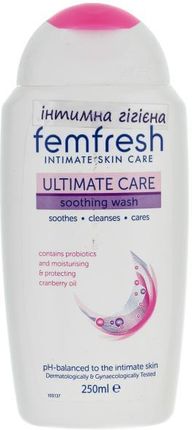 Femfresh Kojący Żel Do Higieny Intymnej Z Olejem Żurawinowym Intimate Hygiene Triple Action Soothing Wash 250 Ml