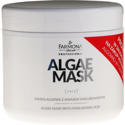 Farmona Professional Maska Algowa Z Kwasem Hialuronowym Algae Mask With Hyaluronic Acid 500 Ml