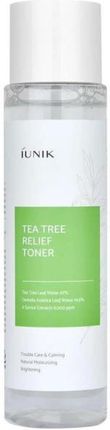 Iunik Kojący Tonik Z Drzewem Herbacianym Tea Tree Relief Toner 200 Ml