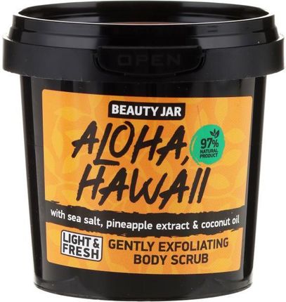 Beauty Jar Peeling Do Ciała Aloha Hawaii Gently Exfoliating Body Scrub 200 G