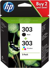 Zdjęcie HP 303 Czarny + Kolor (3YM92AE) - Woźniki