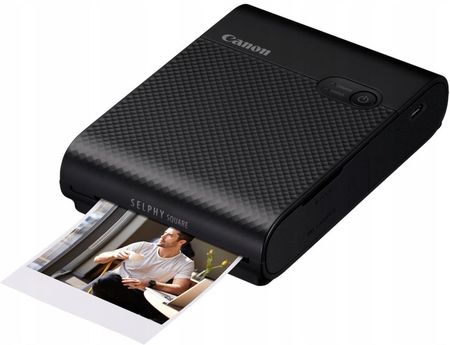Canon - Canon製　スマートフォン用プリンター SELPHY SQUARE　QX10(BK)　ブラック Amazon.co.jp: Canon スマートフォン用プリンター SELPHY SQUARE