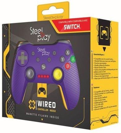 Steelplay Wired Nintendo Switch Purple