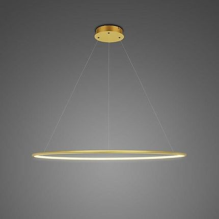 Altavola Design Lampa Wisząca Ledowe Okręgi No1 Φ80 Cm In 3K Złota (La073P_80_In_3K_Gold)