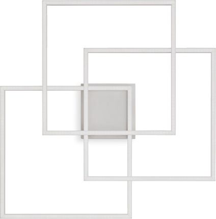 Ideal Lux Plafon Geometryczny Led Biały Frame-2 Pl (1000112073)