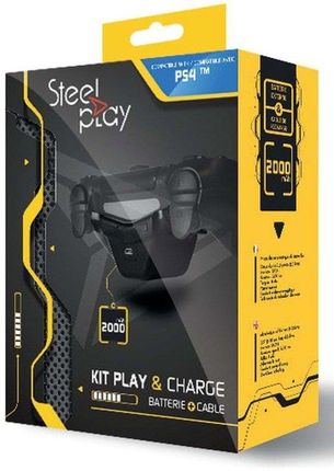 Steelplay Retro Line PS4 Play & Charge Kit