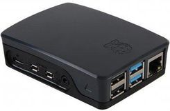 Raspberry Pi Obudowa 4 plastikowa czarno-szara (PI4B_CASE_BLKGRY)