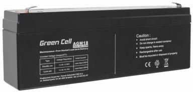Green Cell Akumulator AGM VRLA 12V 2.3Ah (AGM18)