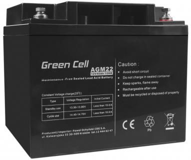 Green Cell Akumulator AGM VRLA 12V 40Ah (AGM22)