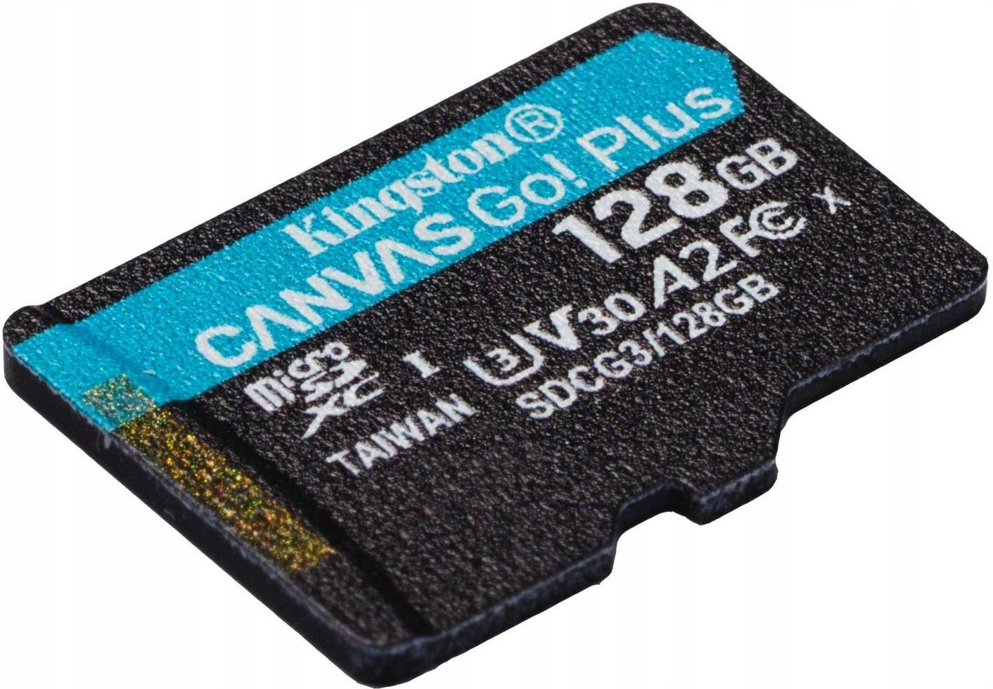 Карта памяти kingston canvas go plus sdxc 128 гб