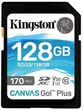 Karta pamięci KINGSTON Canvas Go! Plus SDXC 128GB