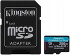 TANIA DOSTAWA ! - Kingston Canvas Go! Plus 256 GB microSDXC, memory card (black, UHS-I (U3), A2, Class 10, V30)