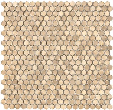 Dunin Allumi Gold Hexagon 14 30x30