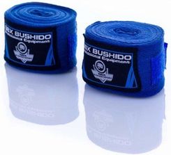 Zdjęcie Niebieskie Bandaże Bokserskie Owijki 4 Metry Bushido - Swarzędz