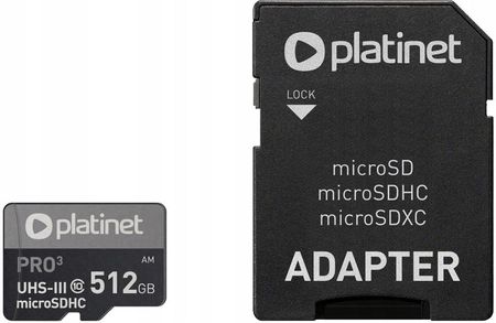 Platinet microSDXC 512GB U3