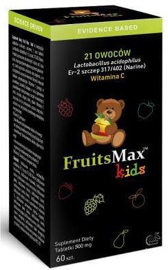 FruitsMax Kids 500mg 60tabl.