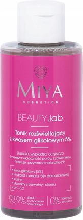 Miya BEAUTY.lab Tonik Rozświetlający z Kwasem Glikolowym 5% 150 ml