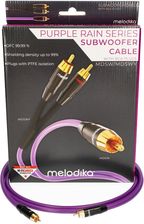 Zdjęcie Melodika MDSW05 Kabel do subwoofera (RCA-RCA) Purple Rain - 0.5m - Wadowice
